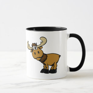 Cartoon Nesselsucht  Hintergrundfarbe Tasse