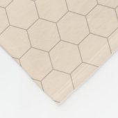 Cartoon Niedlich Funny Honey Bee Honeycomb Fleecedecke (Ecke)