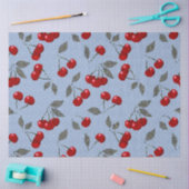 Cartoon niedliche Rothirschbeere grüne Blätter Bla Seidenpapier (Basteln)