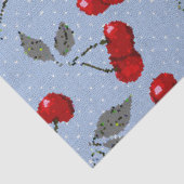 Cartoon niedliche Rothirschbeere grüne Blätter Bla Seidenpapier (Ausschnitt)