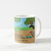 Cartoon niedliche Tasse (VorderseiteRechts)