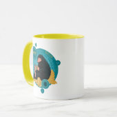 Cartoon NIFFLER™ mit Goldmünzen Tasse (Vorderseite Links)