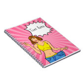 Cartoon-Notebook Notizblock (Rechte Seite)