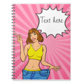 Cartoon-Notebook Notizblock (Vorderseite)