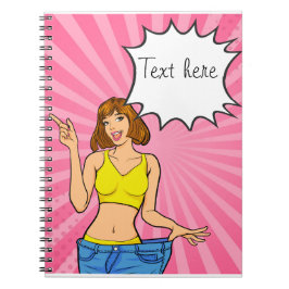 Cartoon-Notebook Notizblock