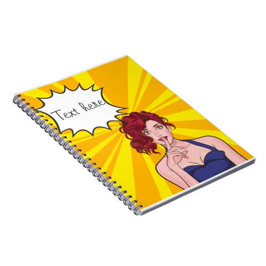 Cartoon-Notebook Notizblock (Rechte Seite)