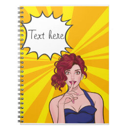 Cartoon-Notebook Notizblock