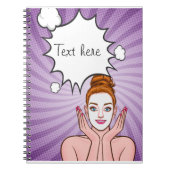 Cartoon-Notebook Notizblock (Vorderseite)
