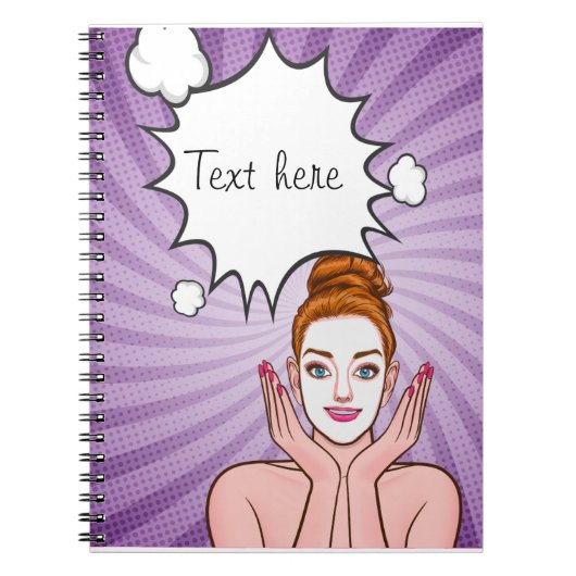 Cartoon-Notebook Notizblock (Vorderseite)