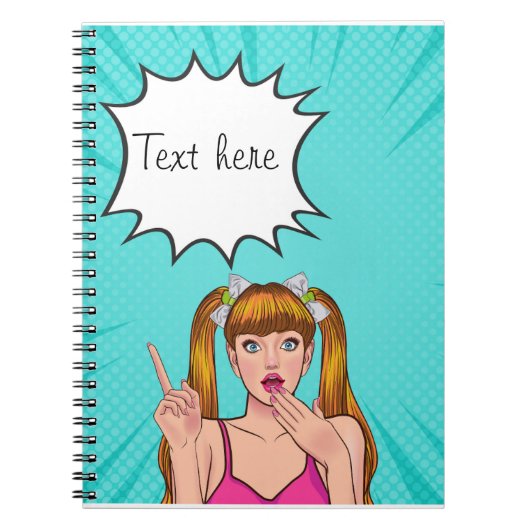 Cartoon-Notebook Notizblock (Vorderseite)