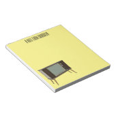 Cartoon Notizblock (angewinkelt)