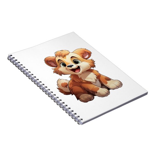 Cartoon Notizblock (Rechte Seite)