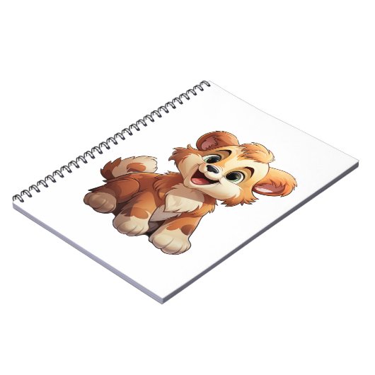 Cartoon Notizblock (Linke Seite)