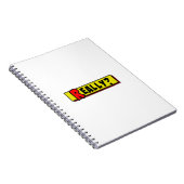 Cartoon Notizblock (Rechte Seite)
