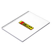 Cartoon Notizblock (Linke Seite)