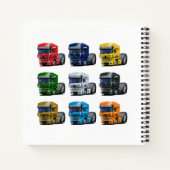 Cartoon Notizblock (Rückseite)