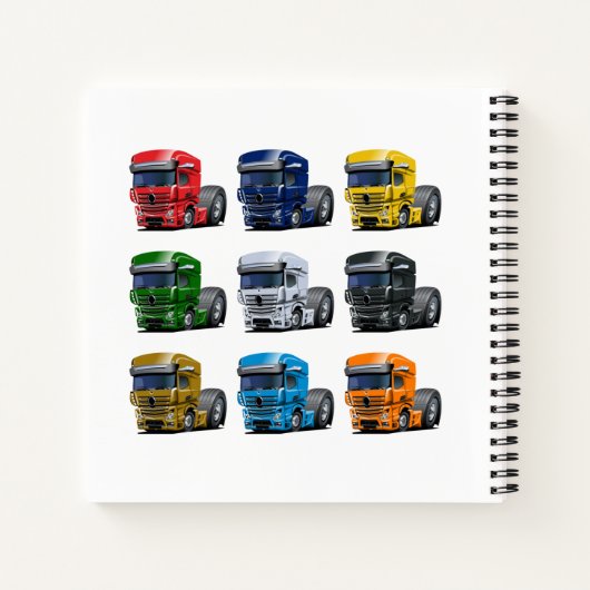 Cartoon Notizblock (Rückseite)