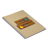 Cartoon Notizblock (Rechte Seite)