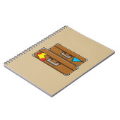 Cartoon Notizblock (Linke Seite)