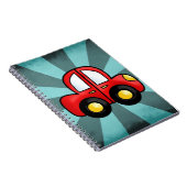 Cartoon Notizblock (Rechte Seite)