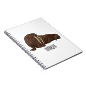 Cartoon Notizblock (Rechte Seite)