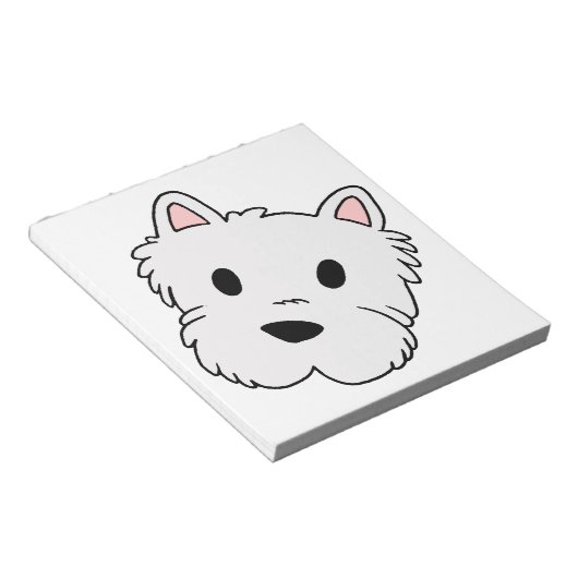 Cartoon Notizblock (angewinkelt)