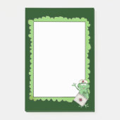 Cartoon Nurse Postit Notizblock (Vorderseite)