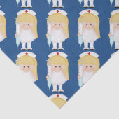 Cartoon Nurse Unterlebepapier Seidenpapier (Detail)