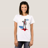 Cartoon Obama T-Shirt (Vorne ganz)