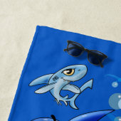 Cartoon Ocean Beach Handtuch (Beispiel)