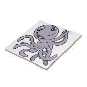 Cartoon Octopus Fliese (Seite)