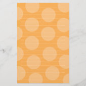 Cartoon Orange Giraffe Kinder dankt Ihnen Briefpapier (Rückseite)