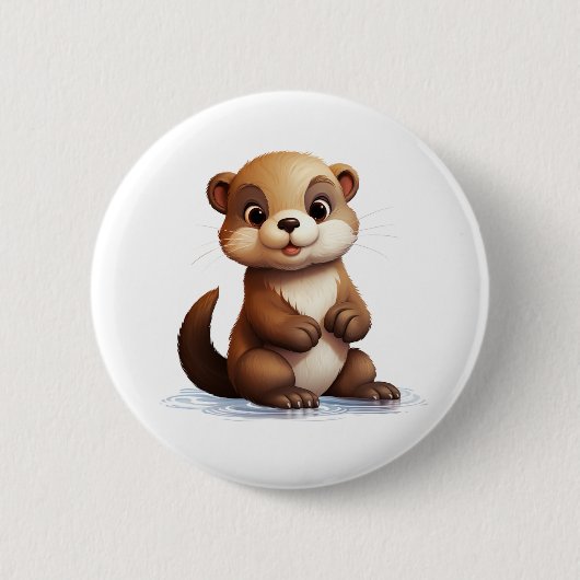 Cartoon-Ottomographie Button (Vorderseite)