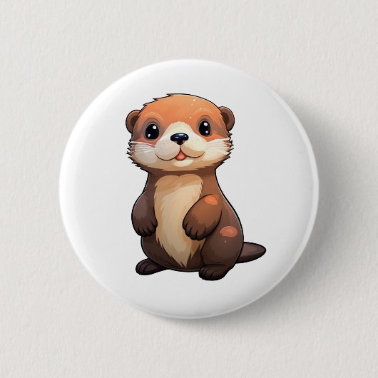 Cartoon-Ottomographie Button (Vorderseite)