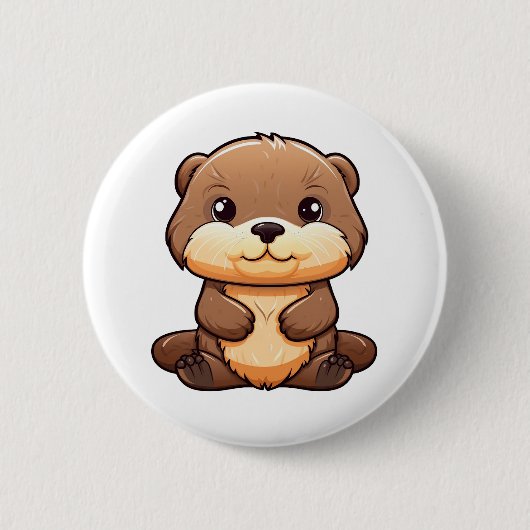 Cartoon-Ottomographie Button (Vorderseite)