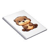 Cartoon-Ottomographie Notizblock (Rechte Seite)