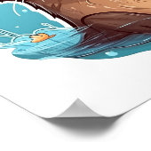 Cartoon-Ottomographie Poster (Ecke)