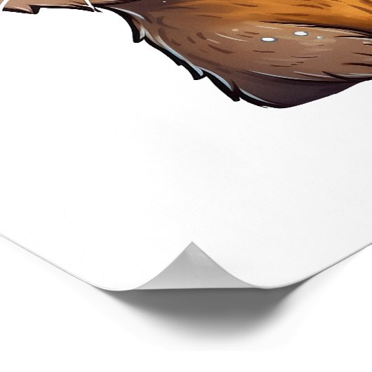 Cartoon-Ottomographie Poster (Ecke)