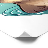 Cartoon-Ottomographie Poster (Ecke)