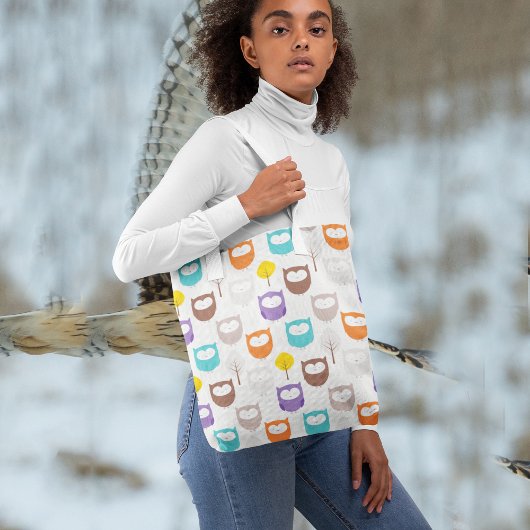 Cartoon Owls Tasche