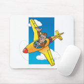 Cartoon P51 Mousepad (Mit Mouse)