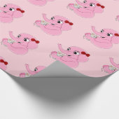 Cartoon-Packpapier für niedliche Elefanten Geschenkpapier (Ecke)