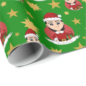Cartoon-Packpapier für Weihnachten Geschenkpapier (Rolleneckpunkt)