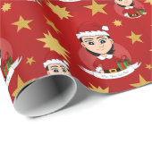 Cartoon-Packpapier für Weihnachten Geschenkpapier (Rolleneckpunkt)