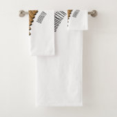 Cartoon Pan Flam / PanPipes Badhandtuch Set (Insitu)