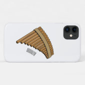Cartoon Pan Flam / PanPipes Case-Mate iPhone Hülle (Rückseite (Horizontal))