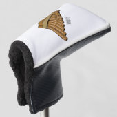 Cartoon Pan Flam / PanPipes Golf Headcover (3/4 Vorderseite)