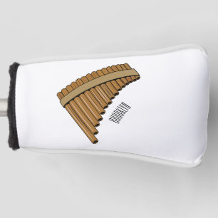 Cartoon Pan Flam / PanPipes Golf Headcover