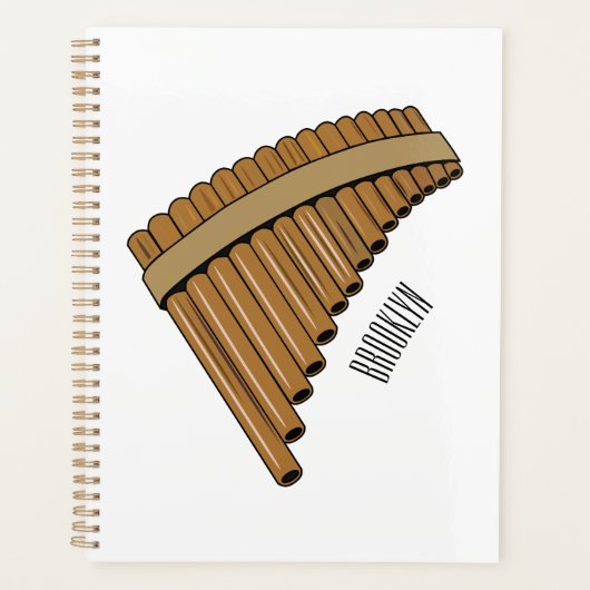 Cartoon Pan Flam / PanPipes Planer (Vorderseite)