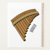 Cartoon Pan Flam / PanPipes Planer (Rückseite)